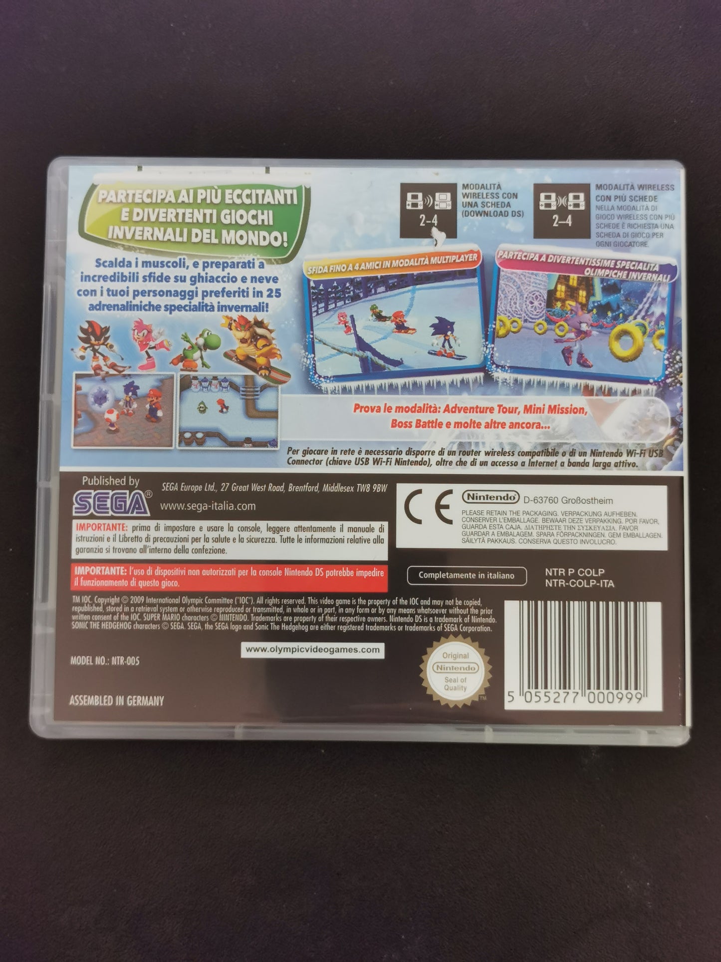 Mario & Sonic ai Giochi Olimpici Invernali (DS)