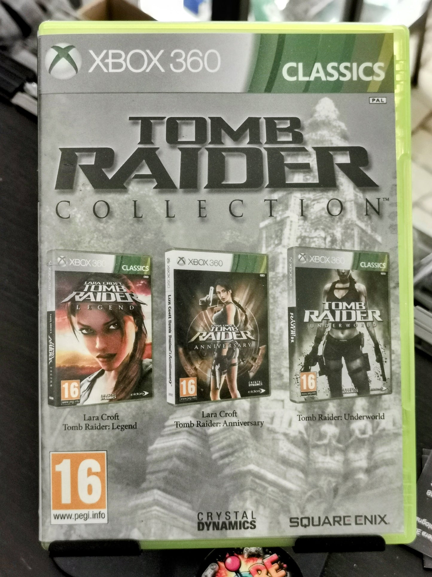 Tomb Raider Collection (Xbox 360) - Classics - Cover custom