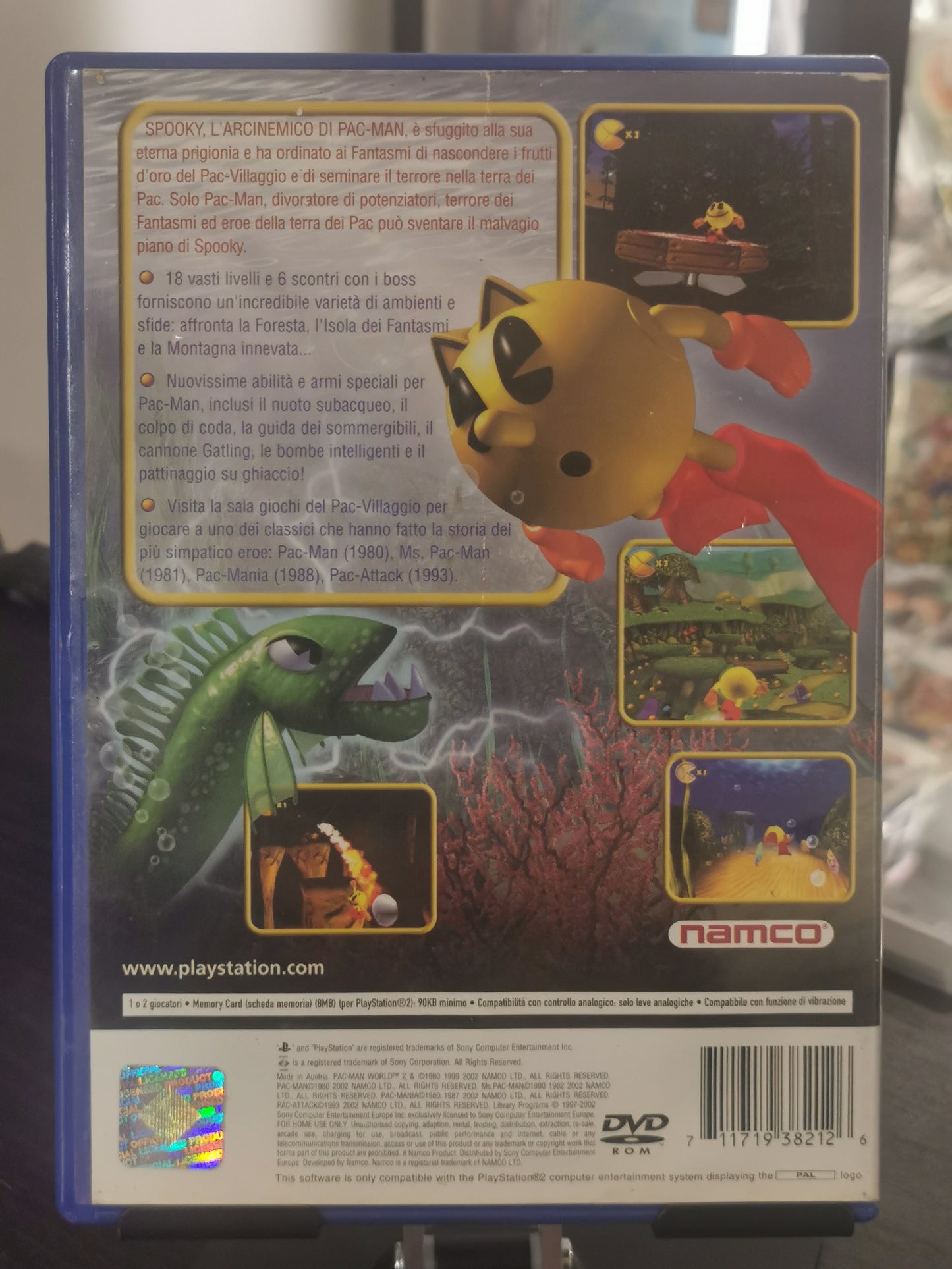 Pac-Man World 2 (PS2) - No manuale