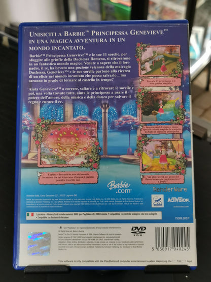Barbie in le 12 Principesse Danzanti (PS2) - No manuale