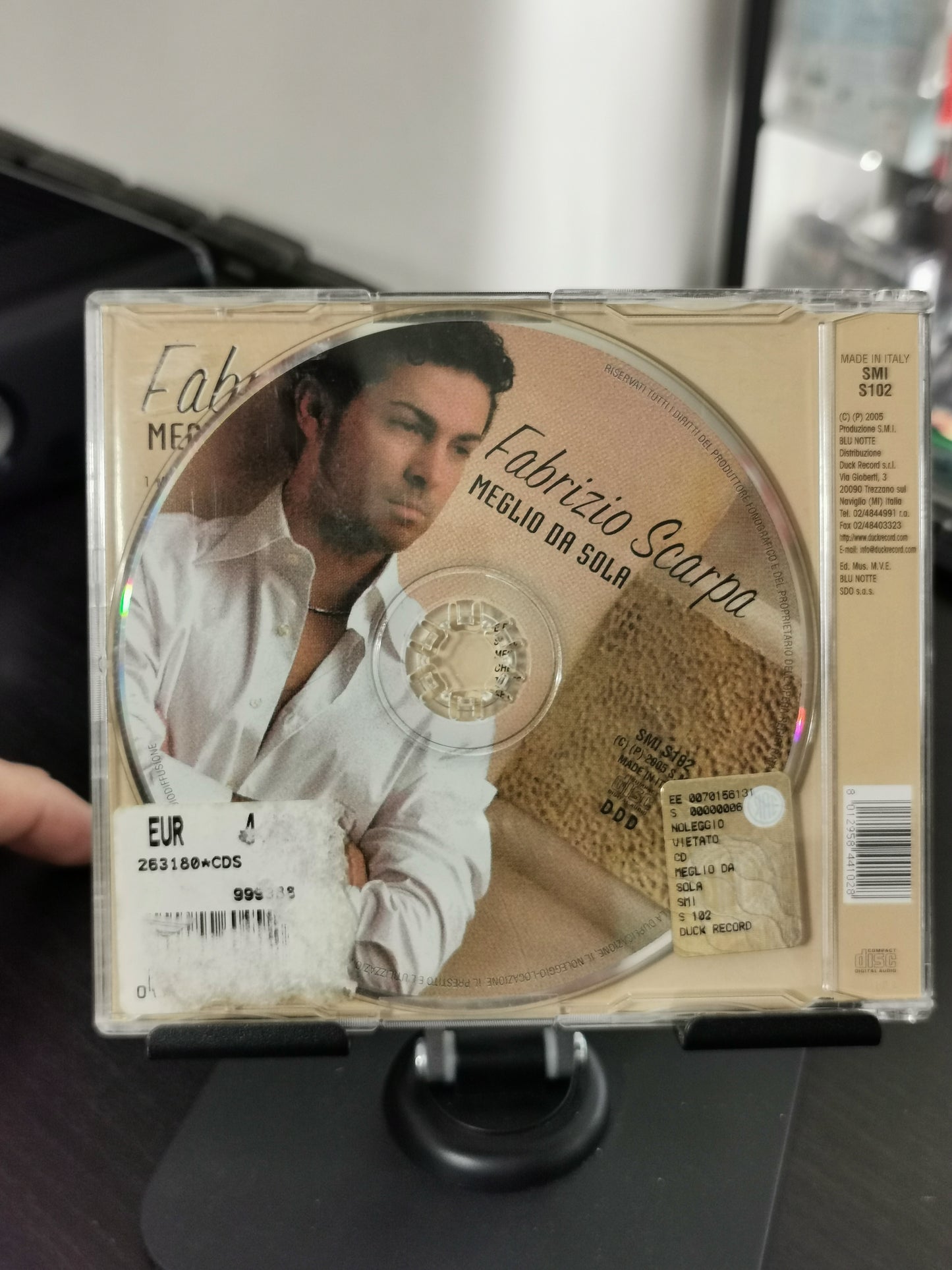 Fabrizio Scarpa - Meglio da sola (CD audio)