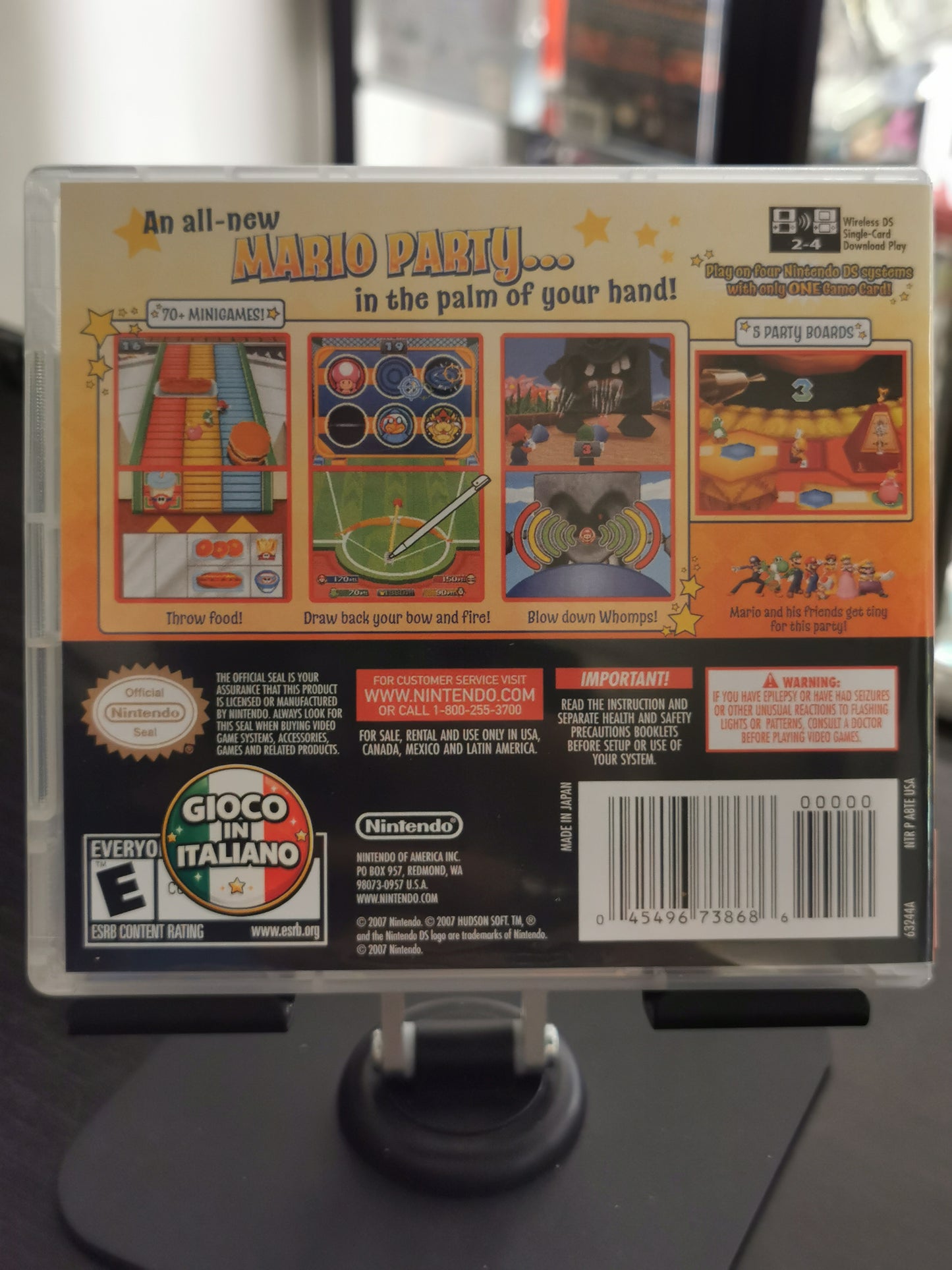 Mario Party DS (DS) - Cover custom