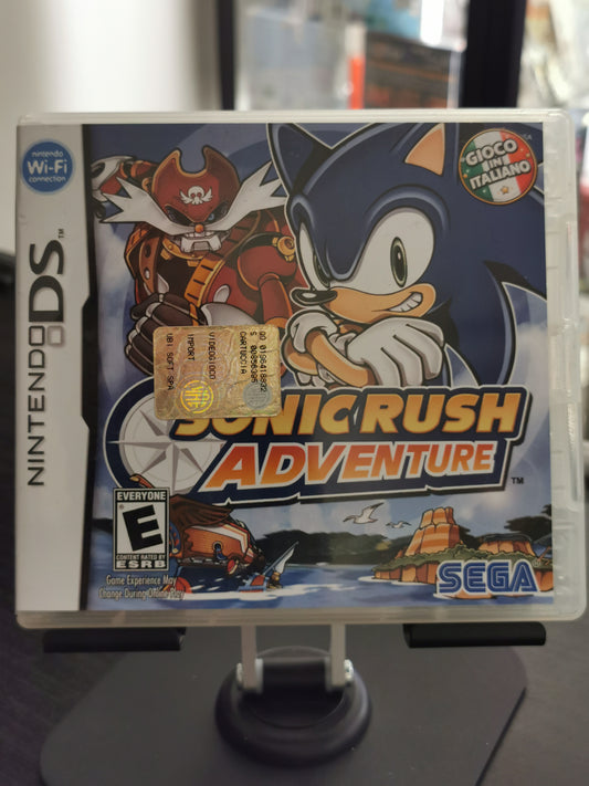 Sonic Rush Adventure (DS) - Cover custom