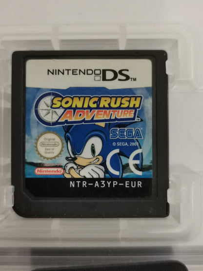 Sonic Rush Adventure (DS) - Cover custom