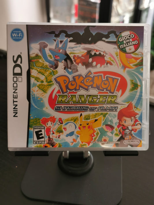 Pokémon Ranger: Ombre su Almia (DS) - Cover custom