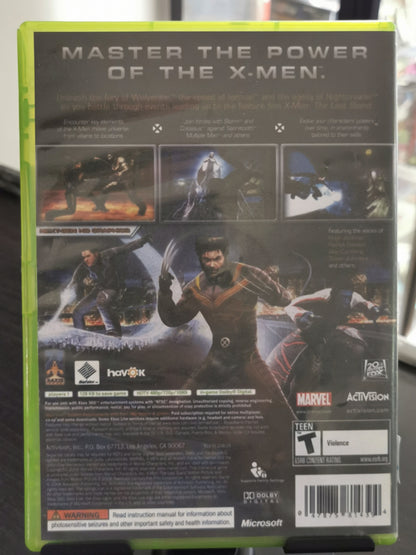 X-Men: Il Gioco Ufficiale (Xbox 360) - Cover custom