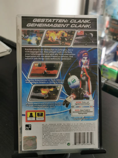 Secret Agent Clank (PSP) - Cover custom