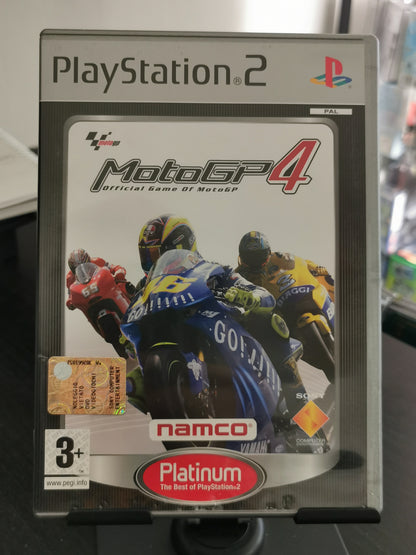 MotoGP 4 (PS2) - Platinum