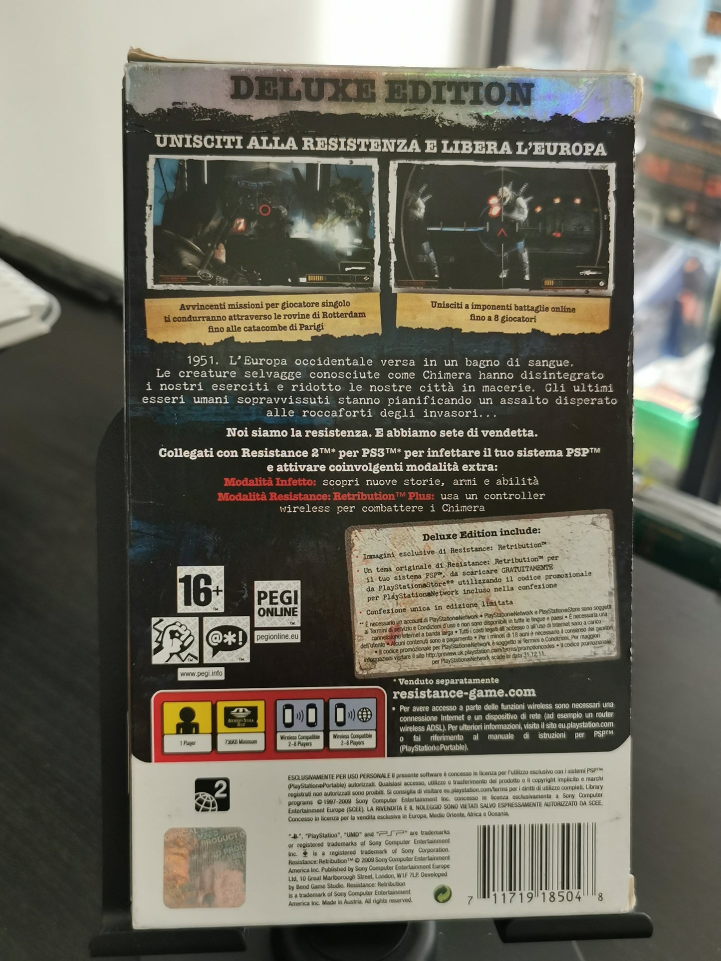 Resistance: Retribution - Deluxe Edition (PSP)