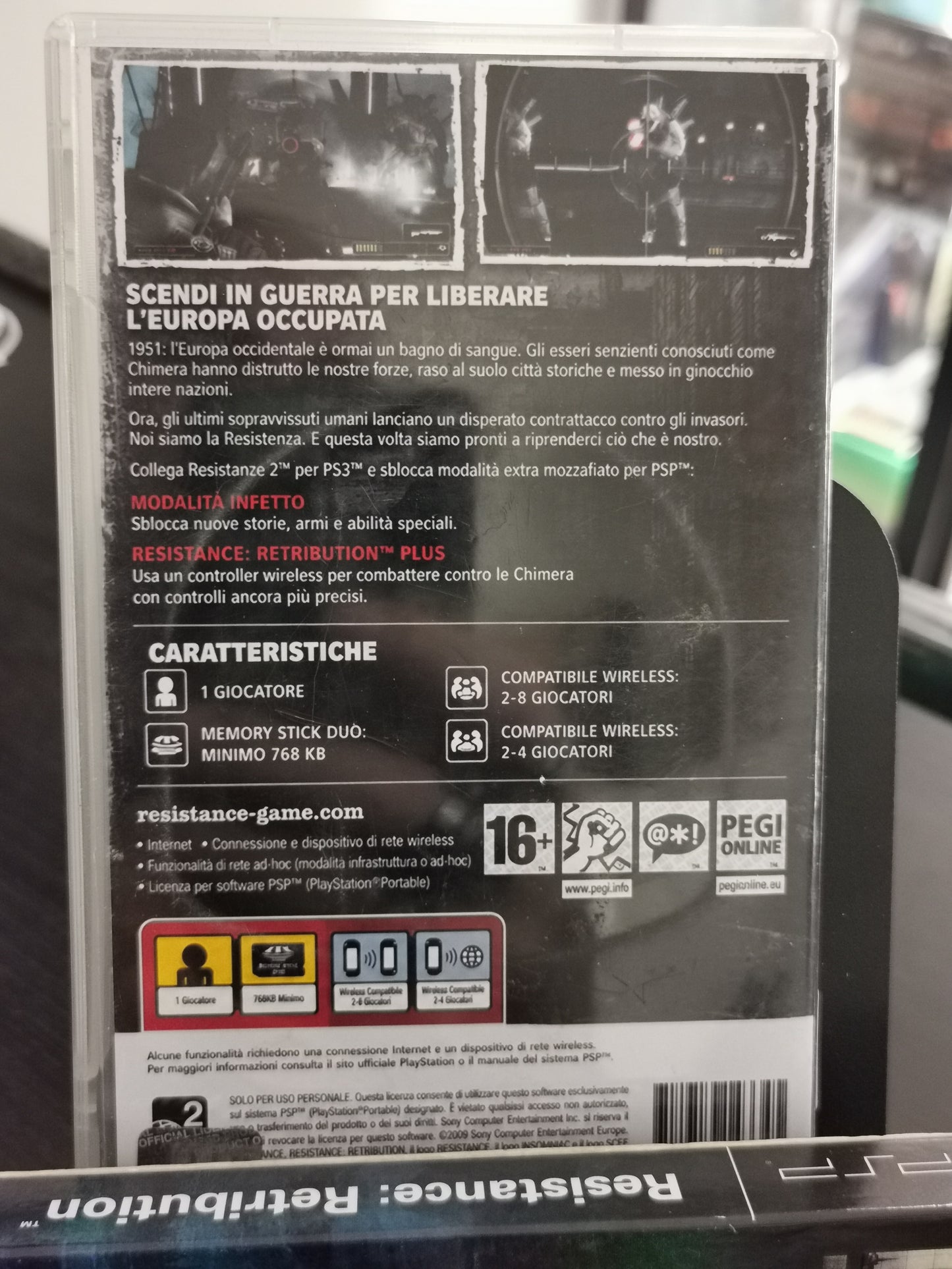 Resistance: Retribution - Deluxe Edition (PSP)