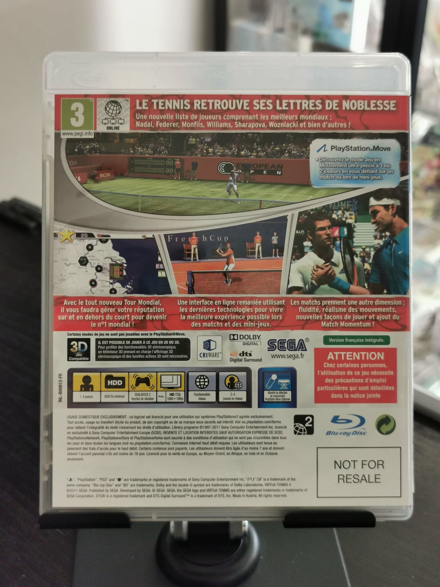 Virtua Tennis 4 (PS3)