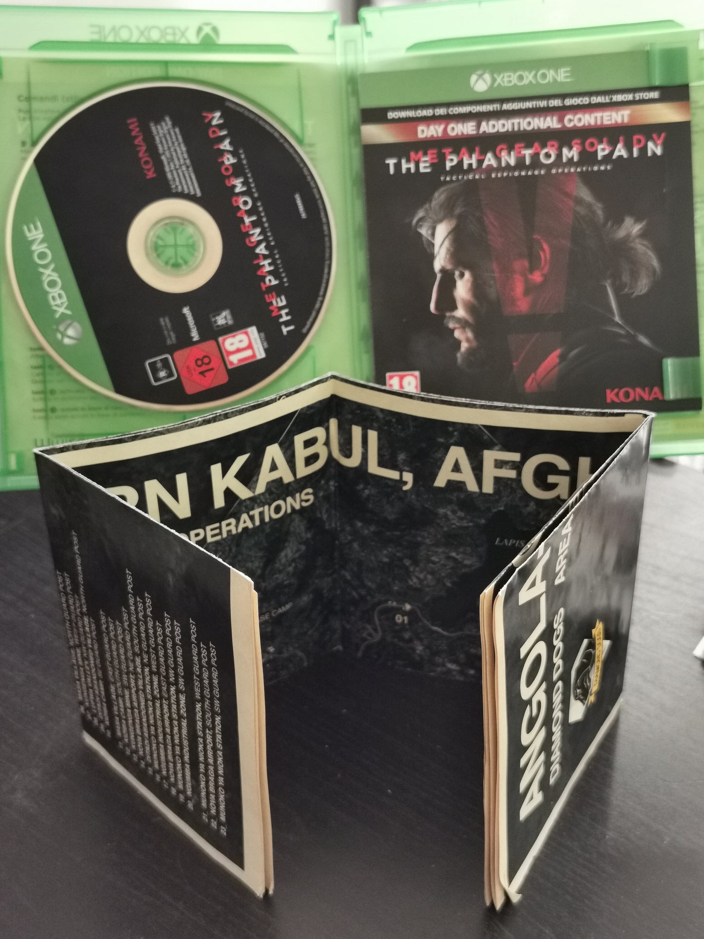Metal Gear Solid V: The Phantom Pain (Xbox One) con Mappa