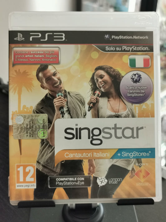SingStar Cantautori Italiani (PS3) - No Manuale