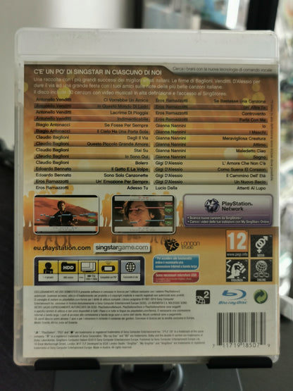 SingStar Cantautori Italiani (PS3) - No Manuale