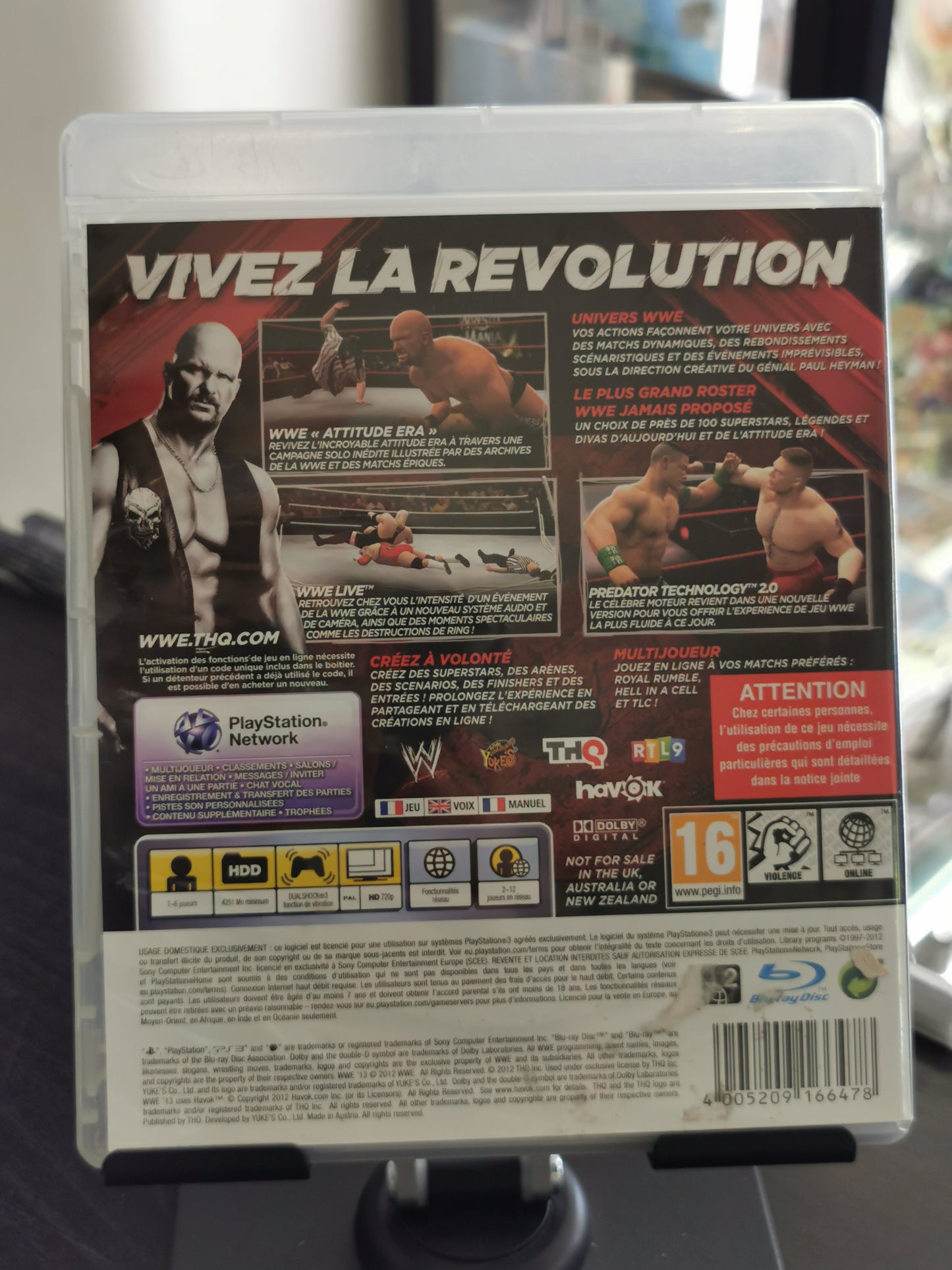 WWE '13 (PS3) - No Manuale
