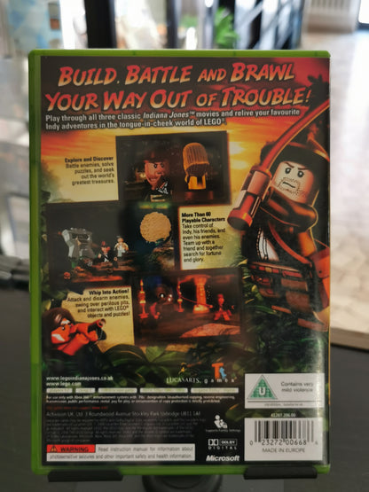 LEGO Indiana Jones: Le avventure originali (Xbox 360) - Cover custom