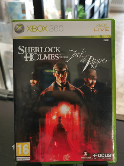 Sherlock Holmes contro Jack lo Squartatore (Xbox 360) - Cover custom