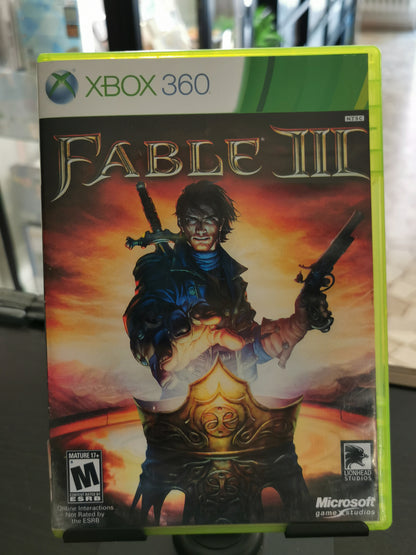 Fable III (Xbox 360) - Cover custom