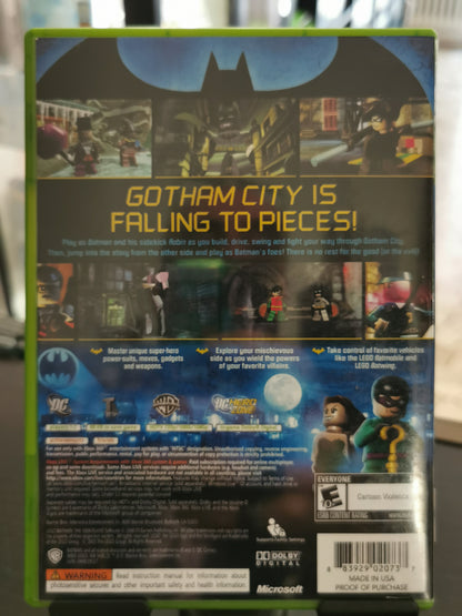 LEGO Batman: The Videogame (Xbox 360) - Bundle Copy - Cover custom