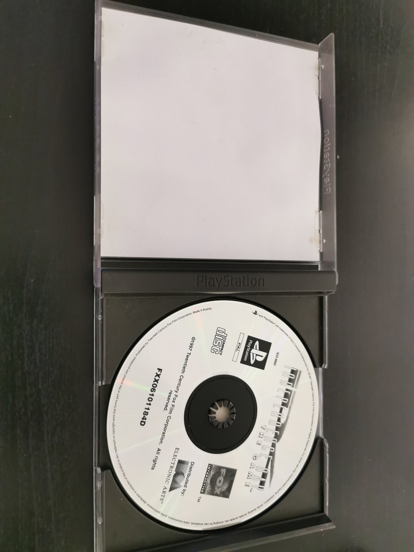 Independence Day: The Game (PS1) - No manuale