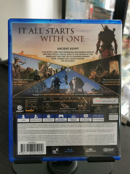 Assassin’s Creed Origins (PS4) - Cover custom