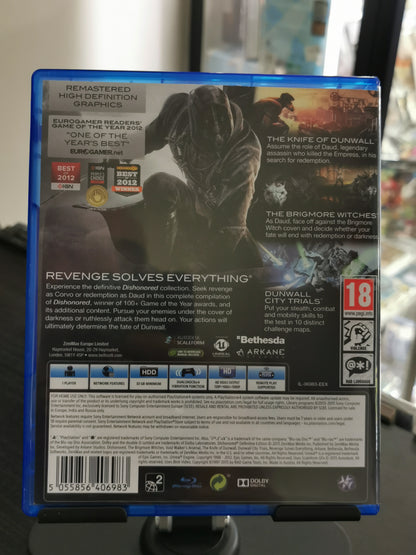 Dishonored: Definitive Edition (PS4) - Cover custom - ING