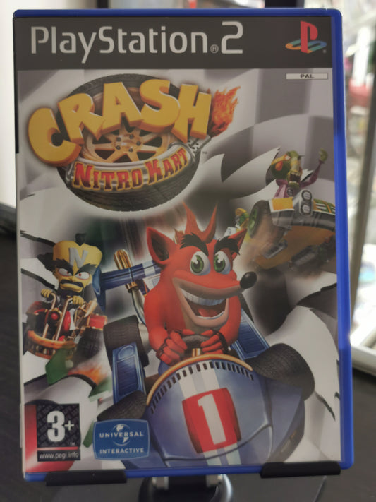 Crash Nitro Kart (PS2) - Cover custom