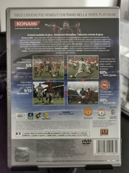 PES 2009: Pro Evolution Soccer (PS2) - Platinum