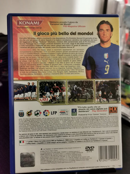 PES 6: Pro Evolution Soccer (PS2) - No manuale