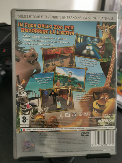 Madagascar (PS2) - Platinum - No manuale