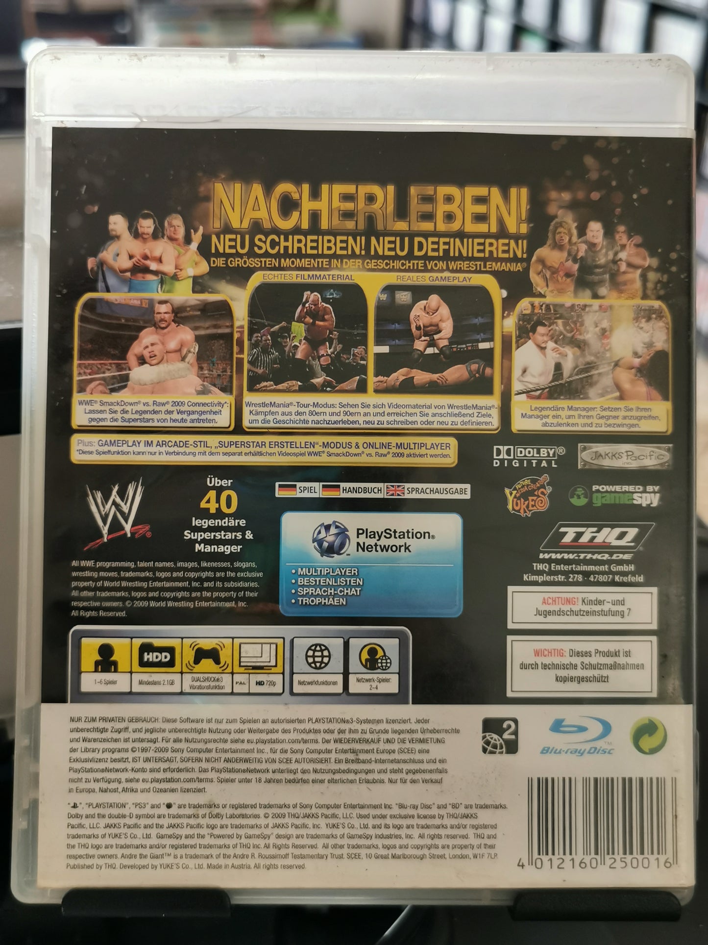 Legends of WrestleMania (PS3)
