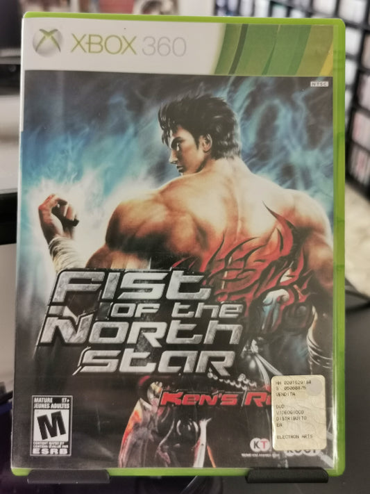 Fist of the North Star: Ken’s Rage (Xbox 360) - Cover custom