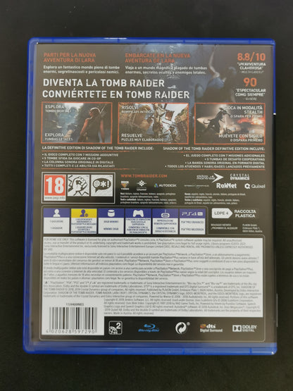 Shadow of the Tomb Raider: Definitive Edition (PS4)