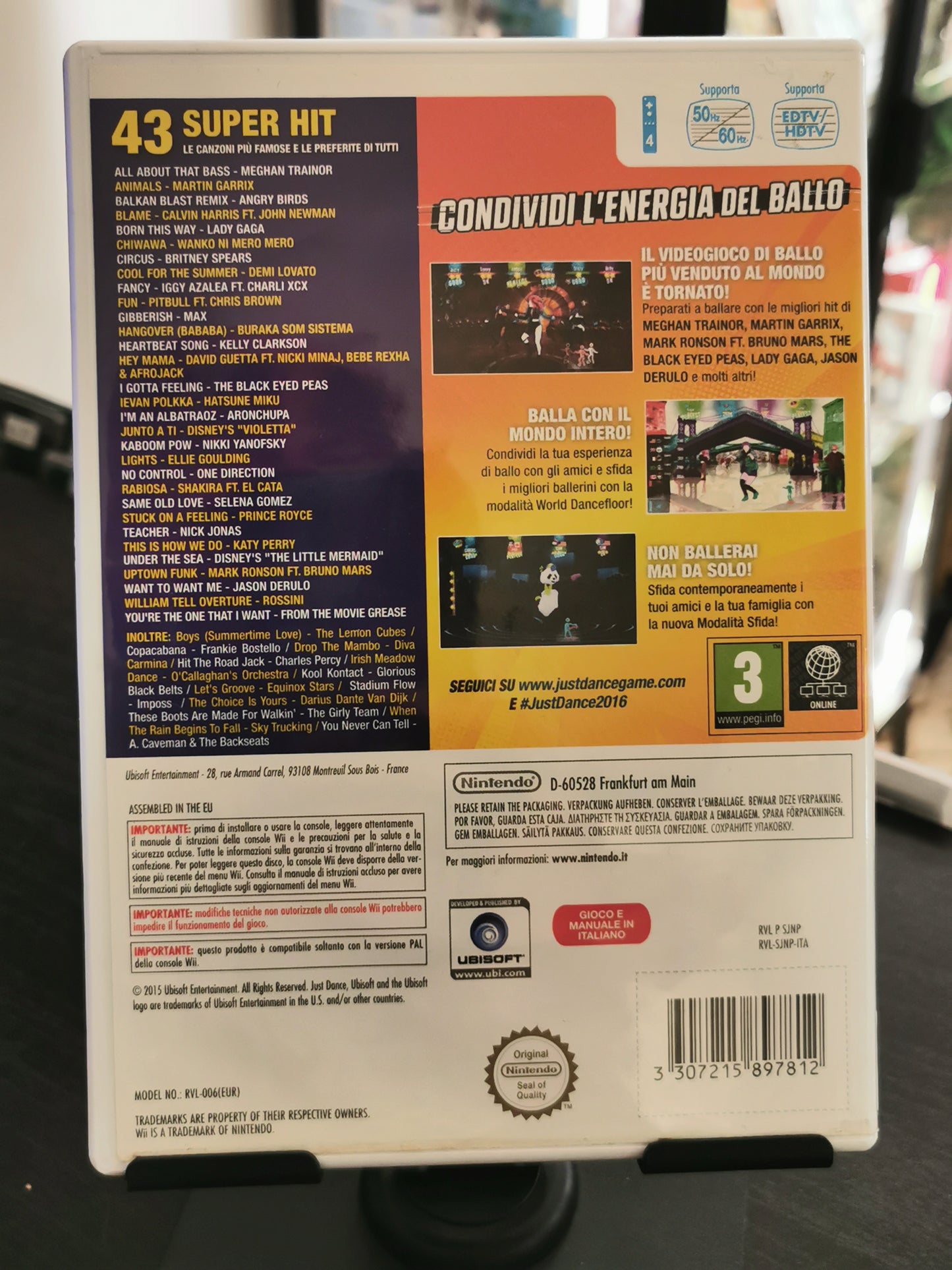 Just Dance 2016 (Wii)