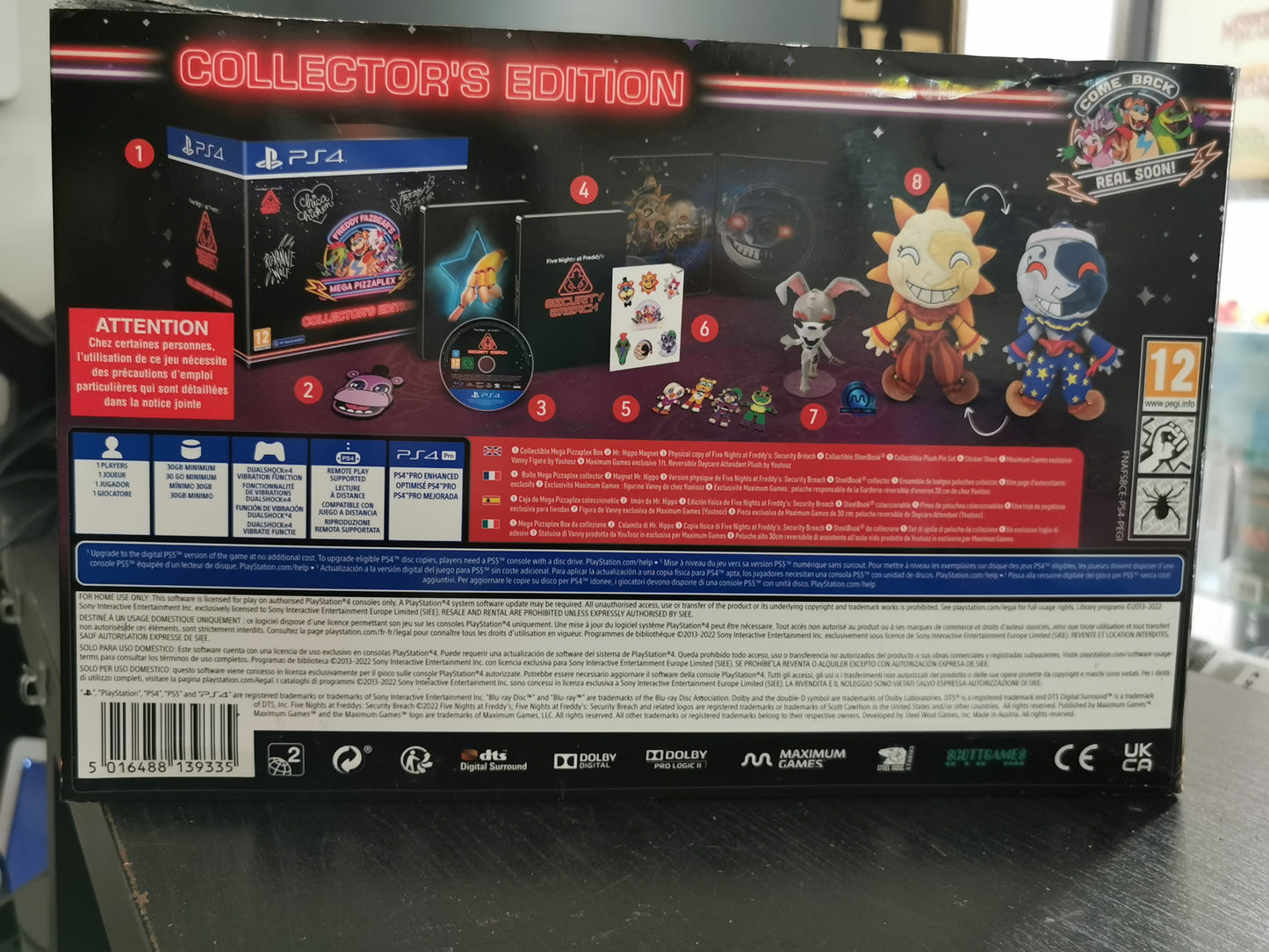 Five Nights at Freddy’s: Security Breach - Collector’s Edition (PS4)
