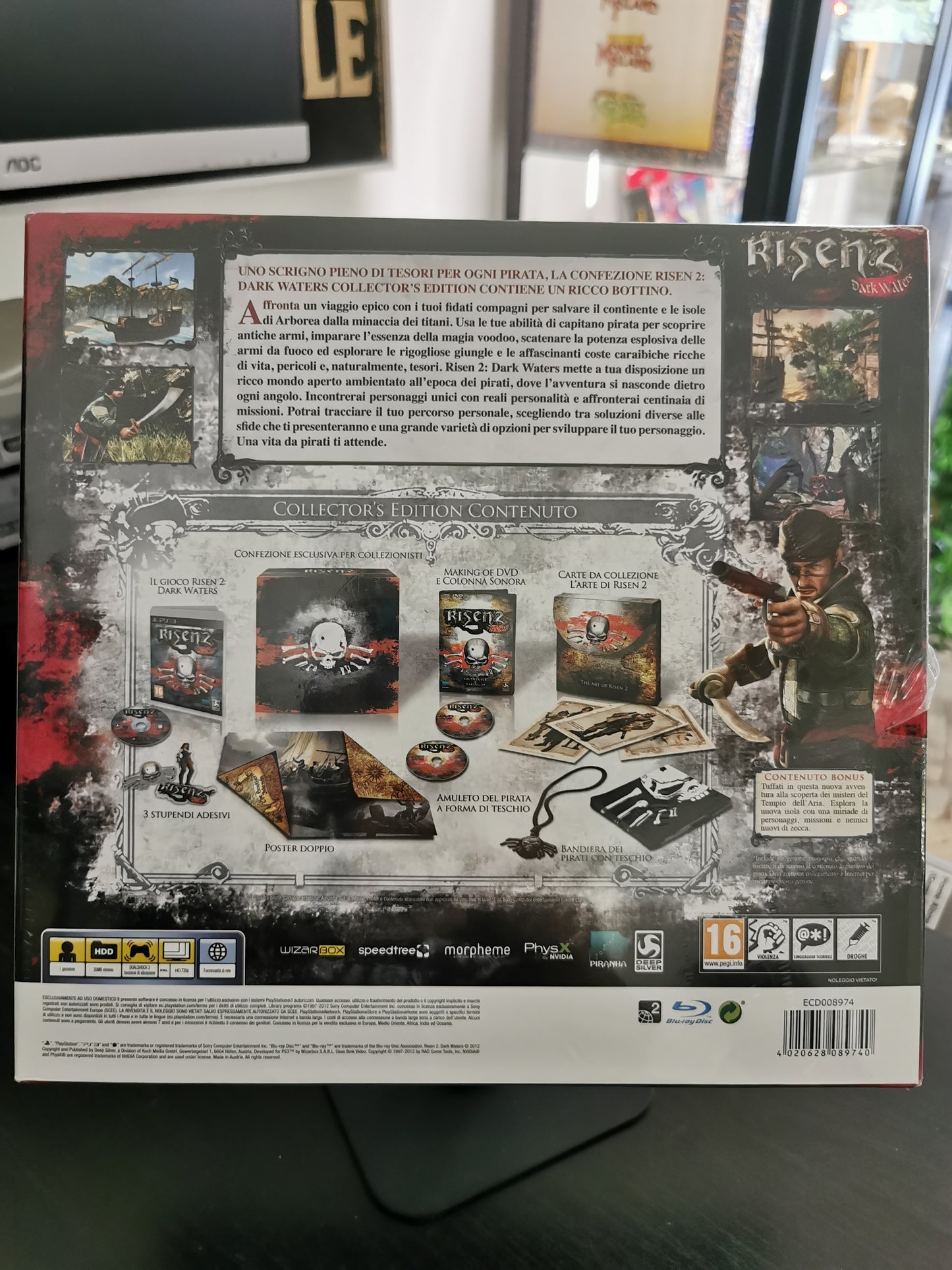 Risen 2: Dark Waters - Collector’s Edition (PS3) *Nuovo