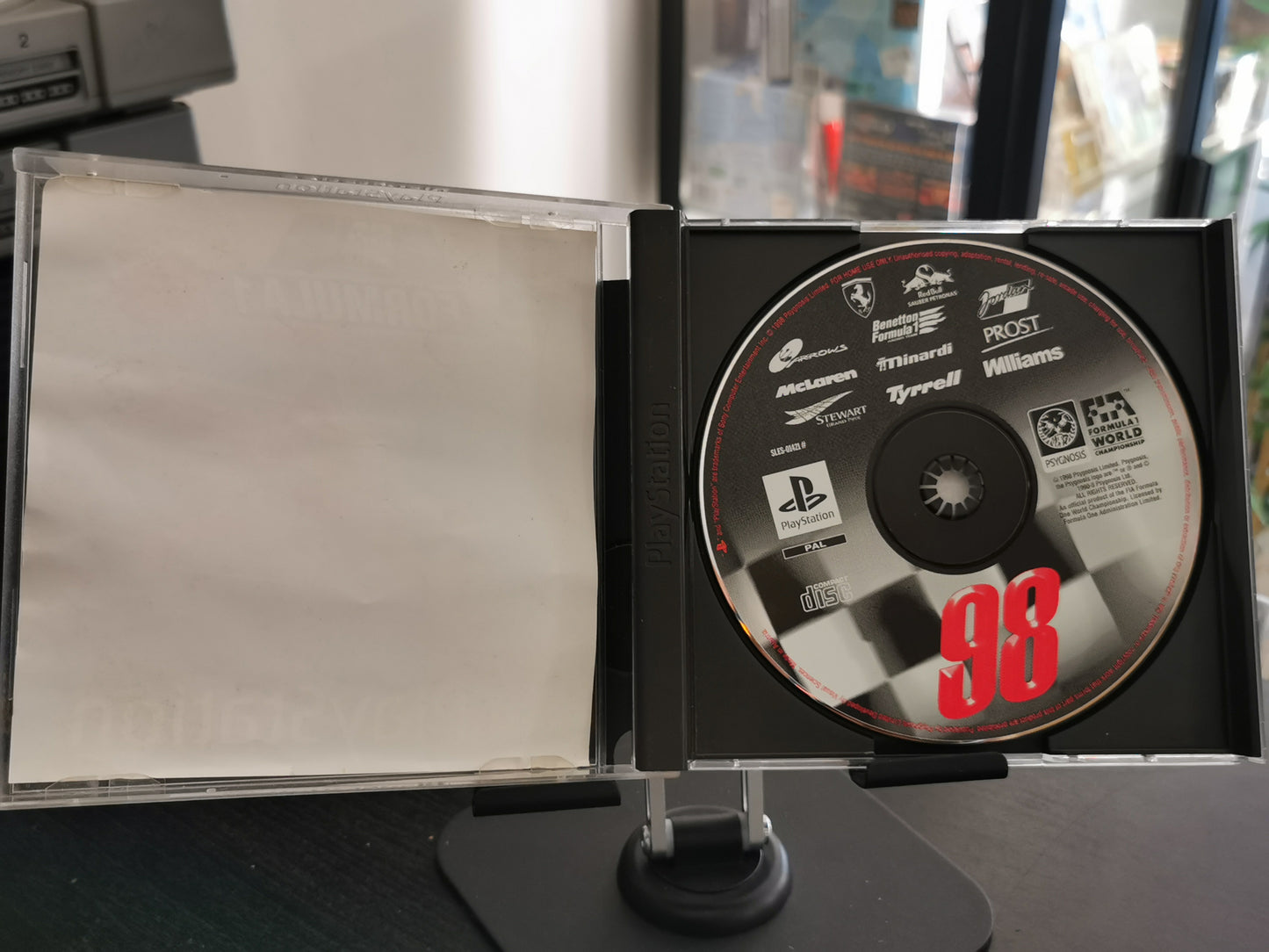 Formula 1 98 (PS1) - No manuale