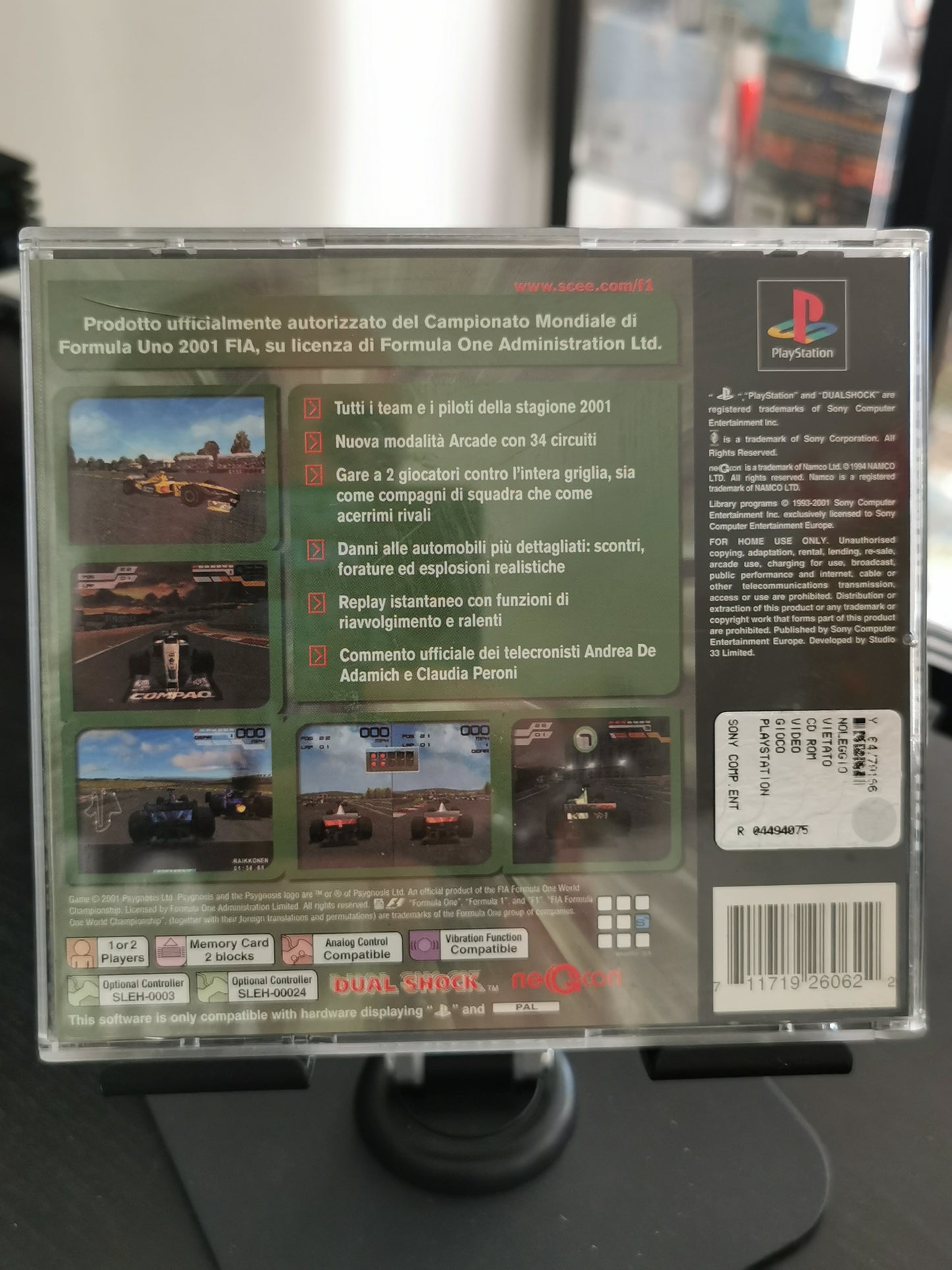 Formula One 2001 (PS1) - No manuale