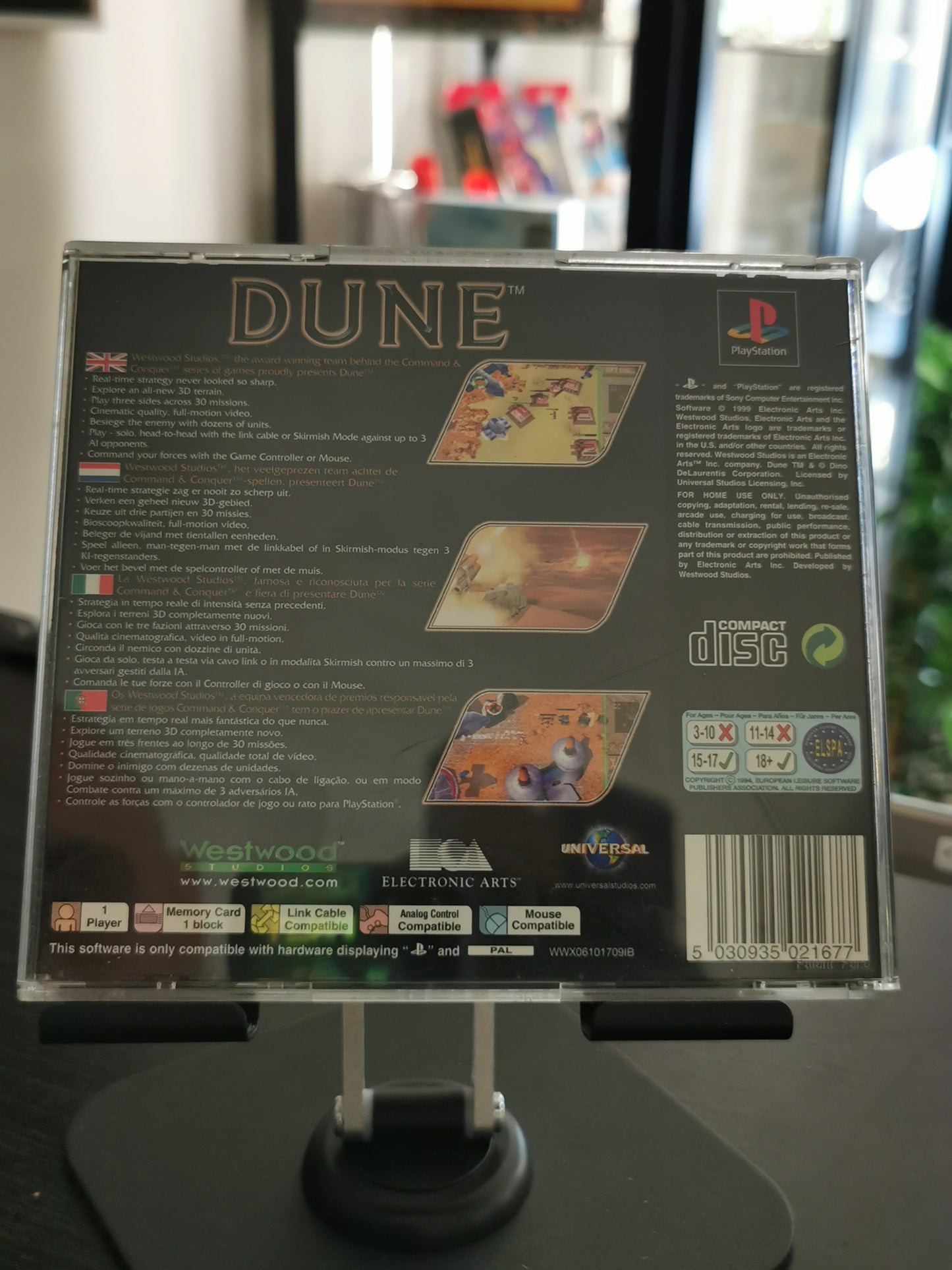 Dune (PS1) - No manuale