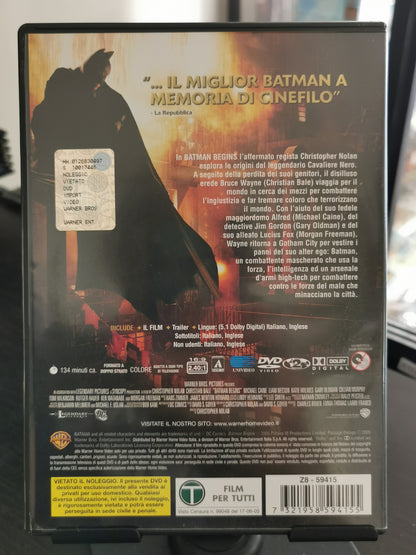 Batman Begins - Edizione Disco Singolo (DVD)
