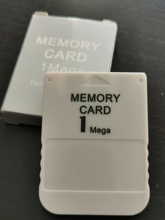 Memory Card 1 Mega per PlayStation