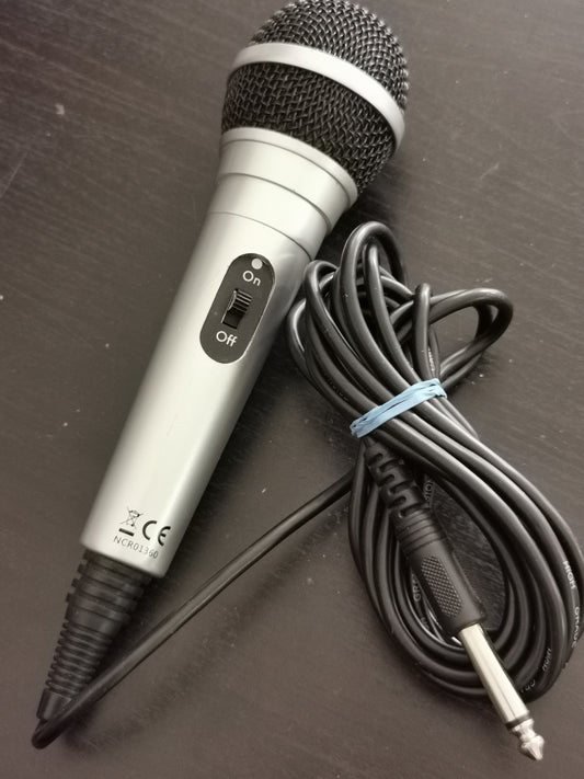 Microfono Cablato Jack 6,3 mm