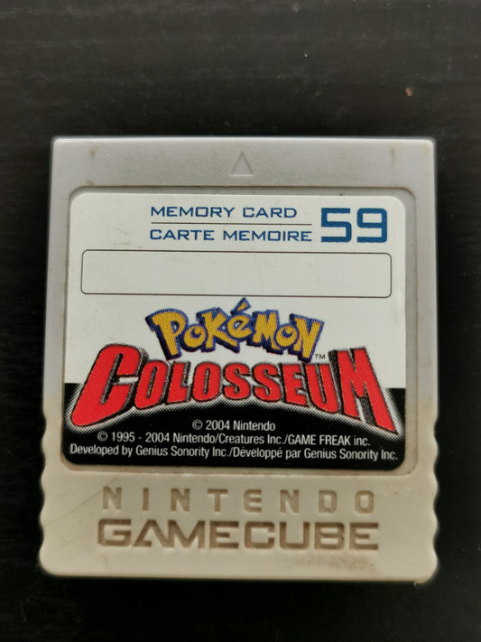 Memory Card 59 Pokémon Colosseum (GameCube)