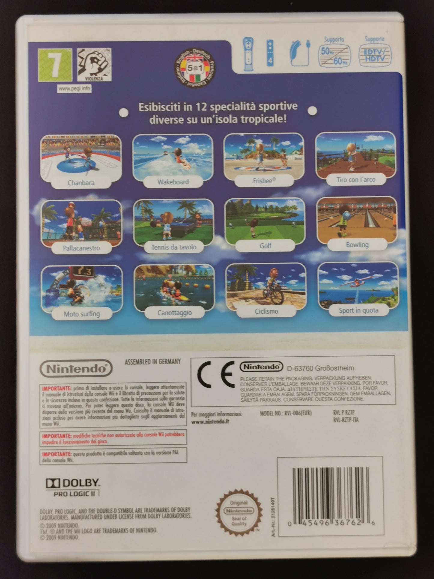 Wii Sports Resort (Wii)