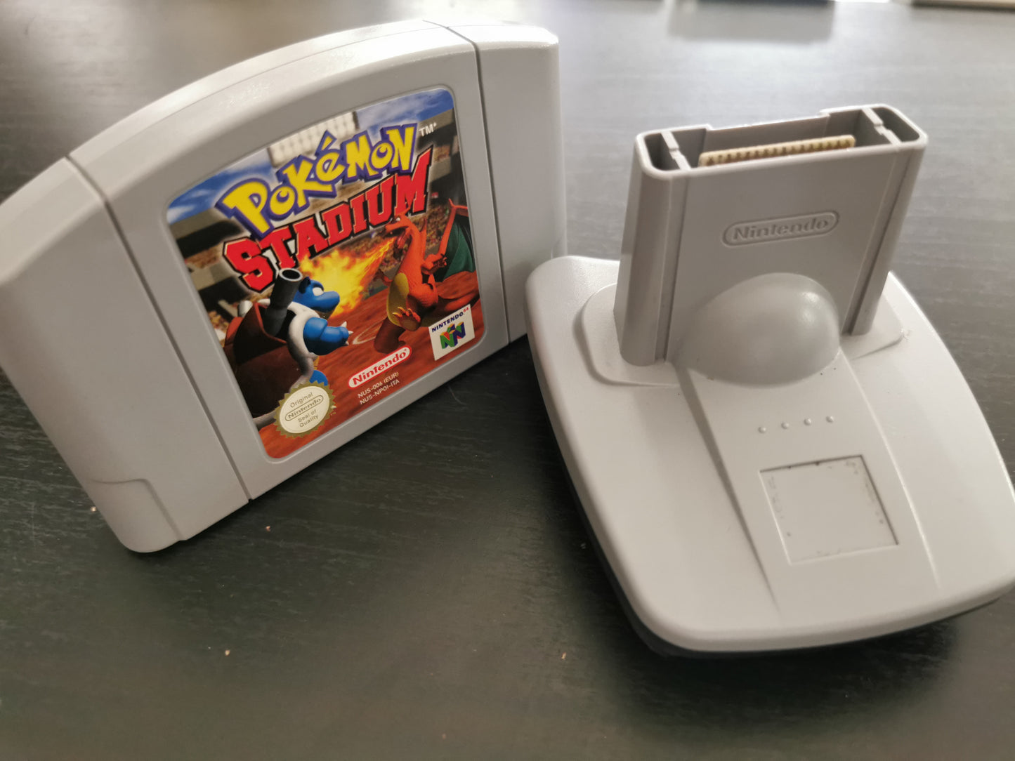 Pokémon Stadium (N64) + Transfer Pak