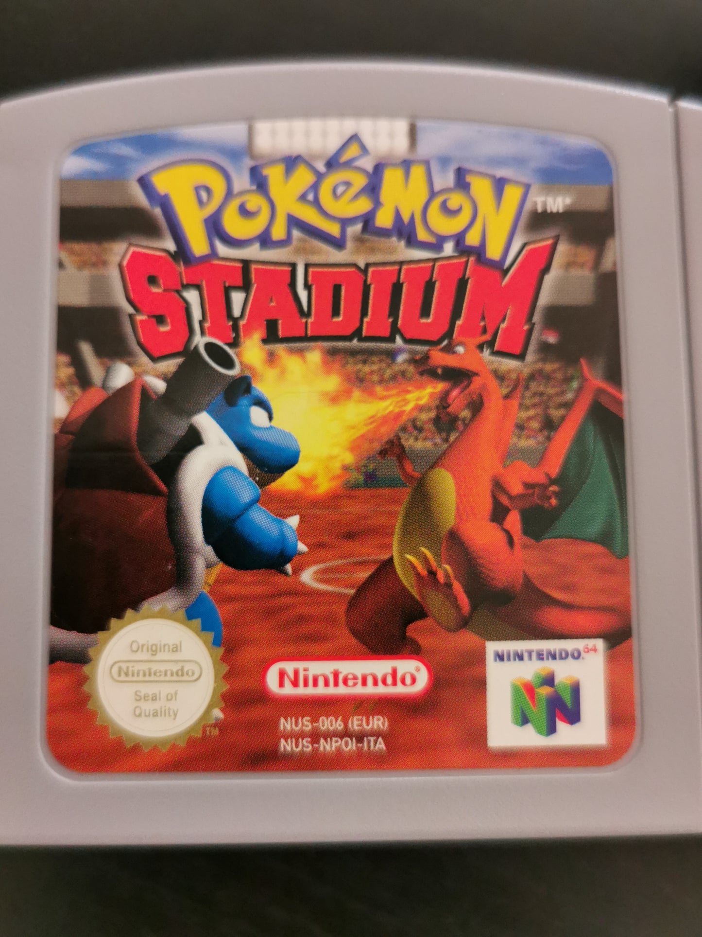 Pokémon Stadium (N64) + Transfer Pak