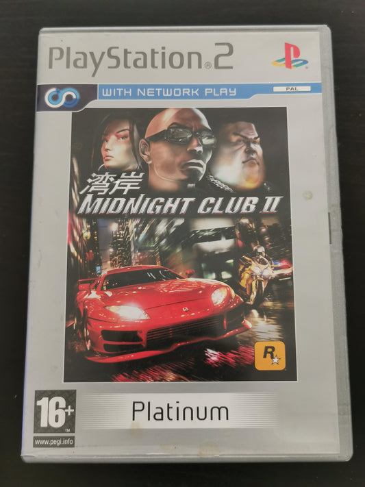 Midnight Club II (PS2) - Platinum - No manuale
