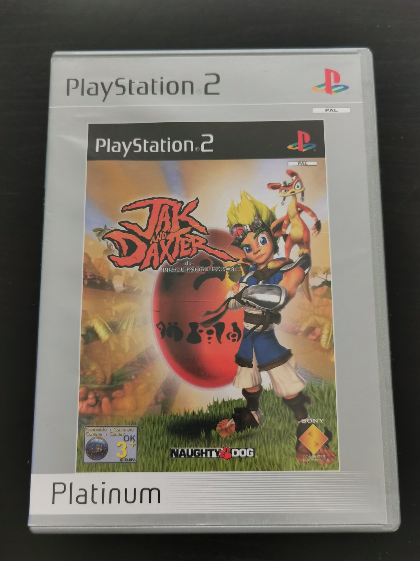 Jak and Daxter: The Precursor Legacy (PS2) - Platinum - No manuale