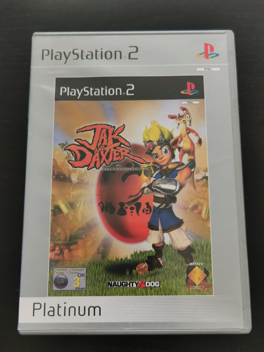 Jak and Daxter: The Precursor Legacy (PS2) - Platinum - No manuale