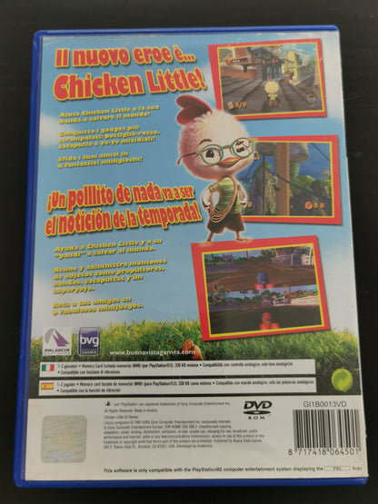 Chicken Little (PS2) - No Manuale